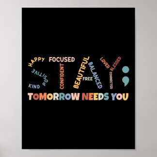 Poster Restez Semicolon Demain A Besoin De Vous Santé Men
