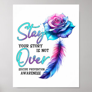 Poster Restez Votre Histoire N'Est Pas Sur La Prévention 