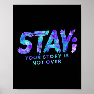 Poster Restez Votre Histoire N'Est Pas Sur La Prévention