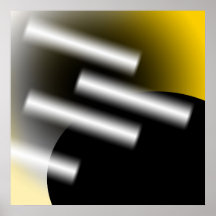 Résumé Jaune avec Rayons de Lumière AP0005