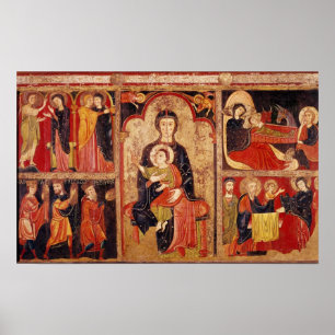 Poster Retable de St Maria De Avila