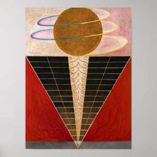 Poster Retable, Groupe X, No.2 par Hilma af Klint