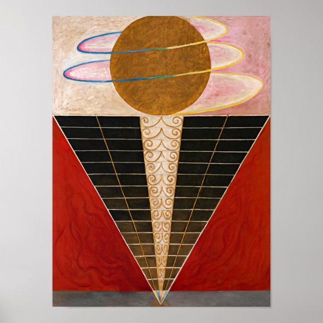 Poster Retable, Groupe X, No.2 par Hilma af Klint (Devant)