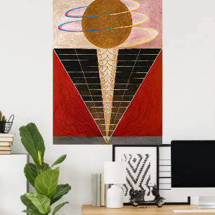 Poster Retable, Groupe X, No.2 par Hilma af Klint