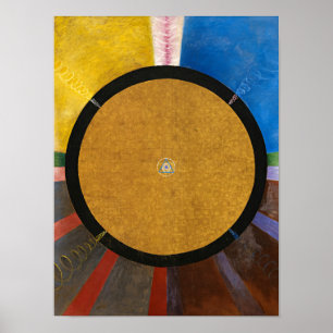 Poster Retable, Groupe X, No 3 par Hilma af Klint