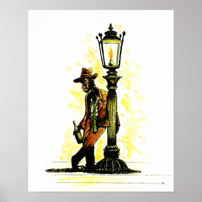Poster Retenir Le Poste De Lampe (Devant)