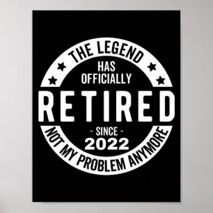 Poster Retired