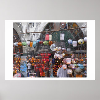 Poster retour à istanbul médiéval