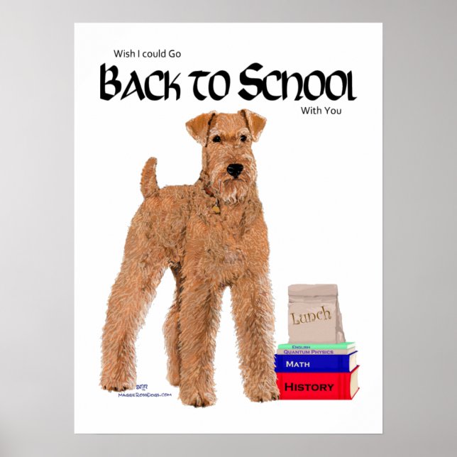 Poster Retour à l'école (Devant)