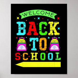 Poster Retour À L'École 2024