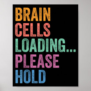 Poster Retour à l'école Génération Z Cellules du cerveau