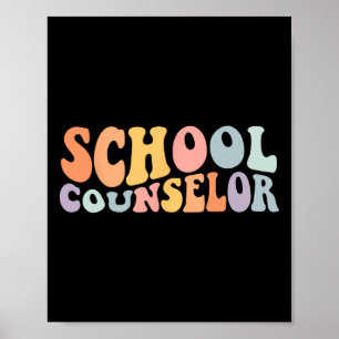 Poster Retour À L'École Orientation Conseiller Enseignant