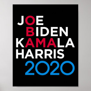 Poster Retour arrière de Biden Harris 2020