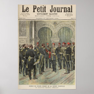 Poster Retour du Grand Cordon de la Légion