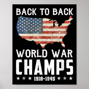Poster Retour Retour Retour Indéfectible Guerre Mondiale