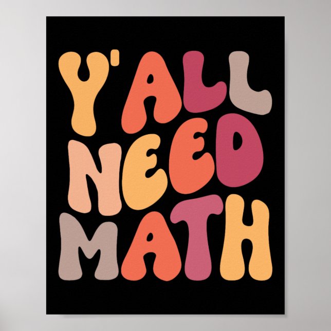 Poster Retourner À L'École Yall Besoin Des Enseignants En (Devant)