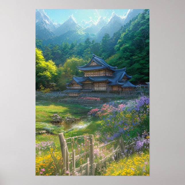 Poster Retraite à la campagne (Devant)