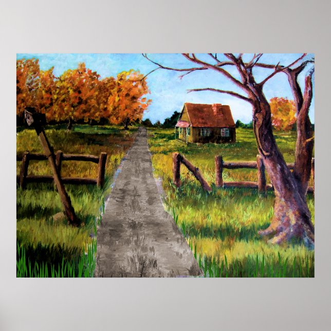 Poster Retraite cabine (Devant)