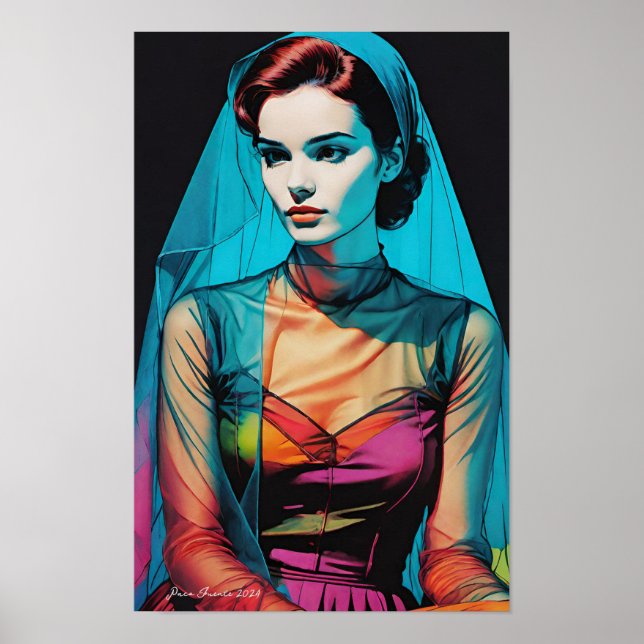 Poster Retrato pop 77 (Devant)