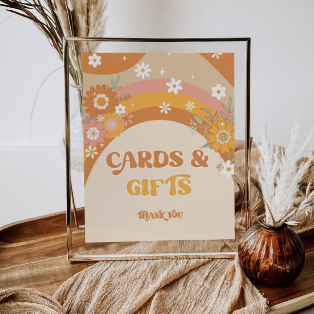 Poster Retro cartes bébé super et cadeaux (Créateur téléchargé)