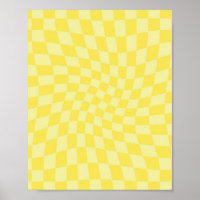 Retro citron jaune pastel Warboard