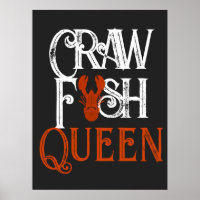 Rétro Crawfish Queen Seafood