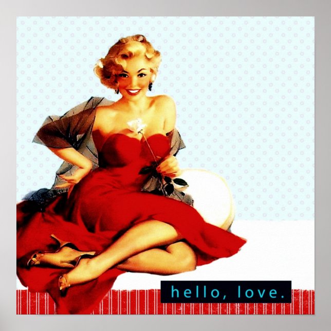 Poster Rétro des années 1950 (Devant)