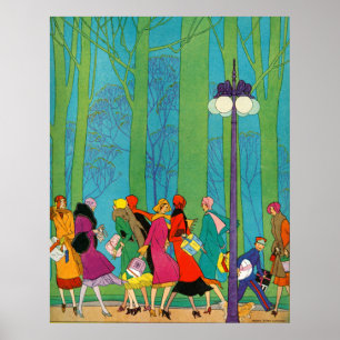 Poster Retro et Art Déco Imprimer