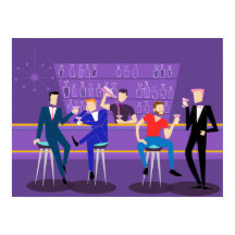 Poster Retro Gay Bar