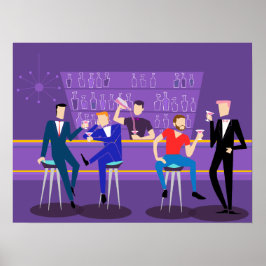 Poster Retro Gay Bar