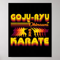 Retro Goju-ryu Karate Design Été Vêtements Pour Ka