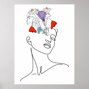 Poster Retro Halloween Confort Couleurs Vintage Fantôme