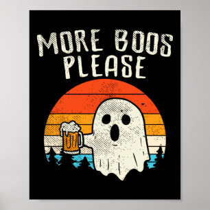 Poster Retro Halloween Drinki