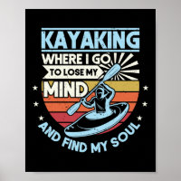 Retro Kayaking Où Je Vais Perdre Mon Esprit Et Tro