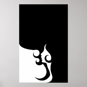 Poster Retro Mod Woman