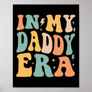 Poster Retro Super Dans Mon Père Era Père &# s Jour