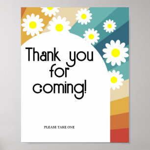 Poster Retro Super \ Merci pour l'affiche à venir
