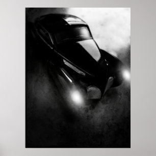 Poster Rétro voiture