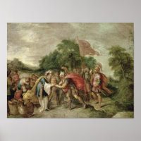 Réunion d'Abraham et Melchizedek