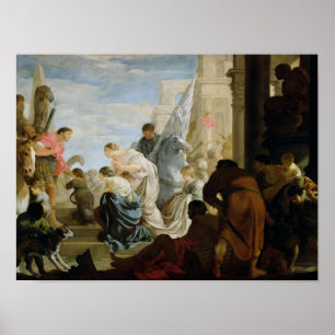 Poster Réunion d'Anthony et de Cléopâtre, ch. 1645