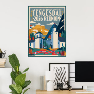 Poster Réunion de famille Tengesdal 2026