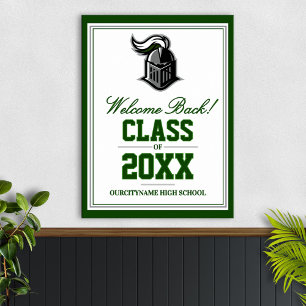 Poster Réunion de la classe des mascottes de l'école Bien