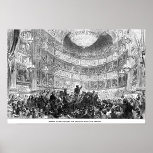 Poster Réunion de la ligue de loi d'Anti-Maïs