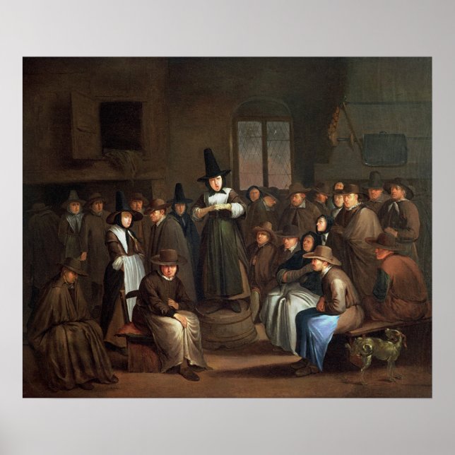 Poster Réunion de quakers (Devant)