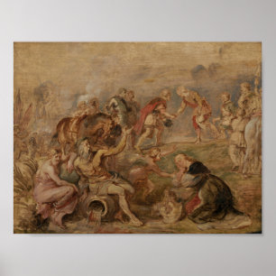 Poster Réunion du roi Ferdinand de Hongrie