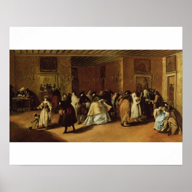 Poster Réunion masquée (Devant)