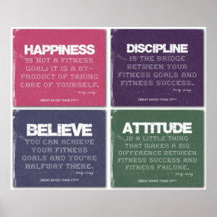 Poster Réussite de la condition physique