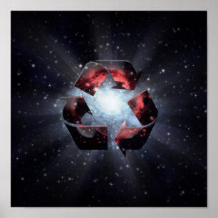 Poster Réutilisez (l'espace)