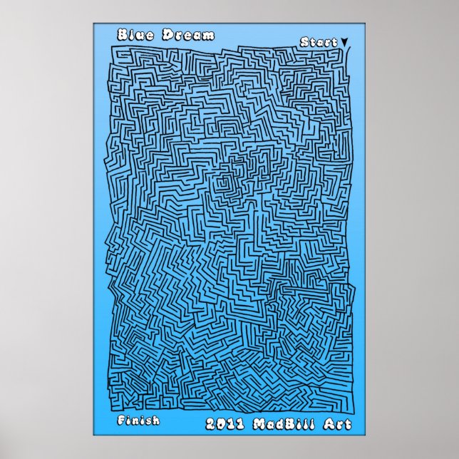 Poster Rêve bleu (Devant)