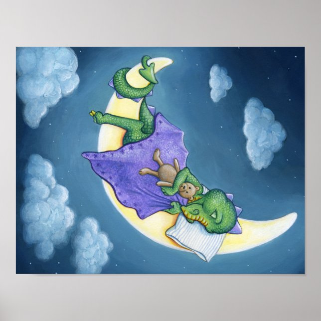 Poster Rêve de bébé dragon (Devant)